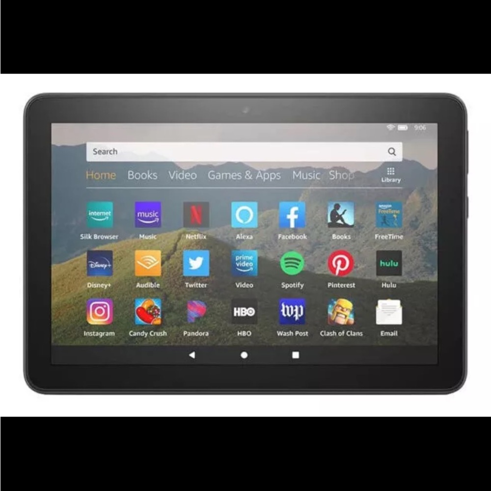 Amazon Fire HD 8 Tablet - Black (Open box)